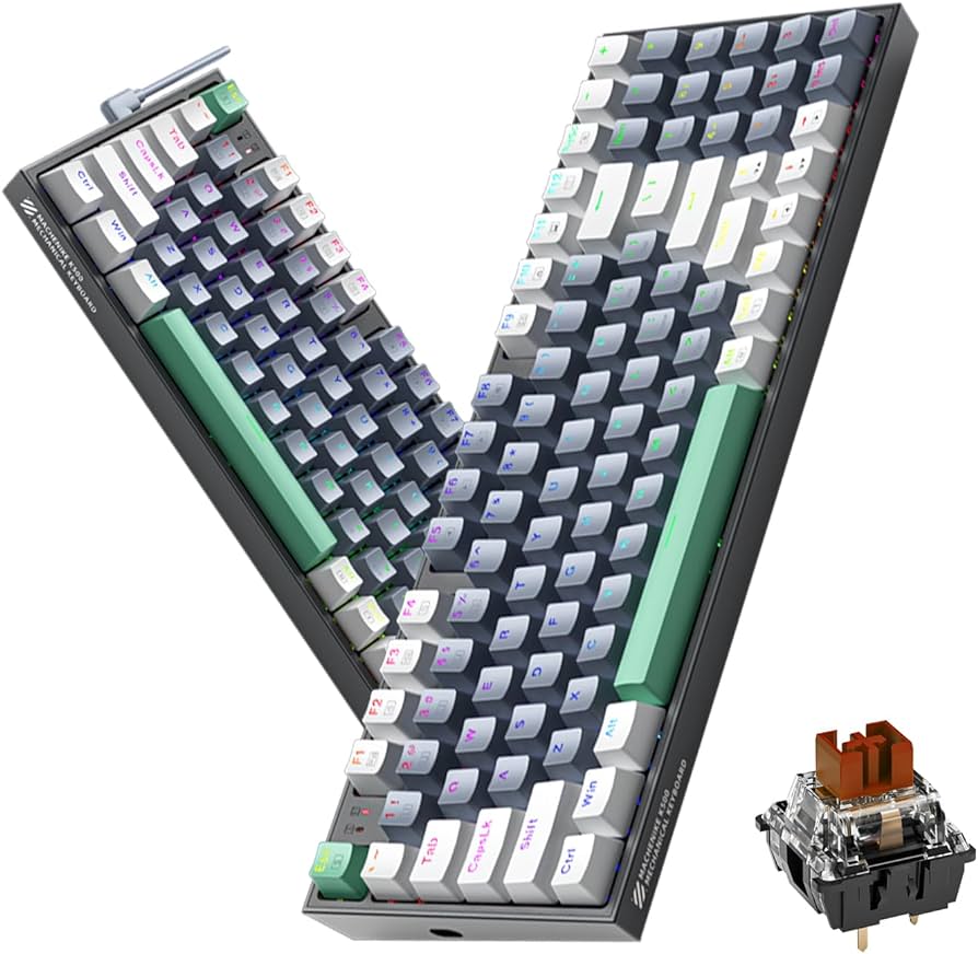 Machenike K500 B94 Series Mechanical Keyboard (PBT Keycap)